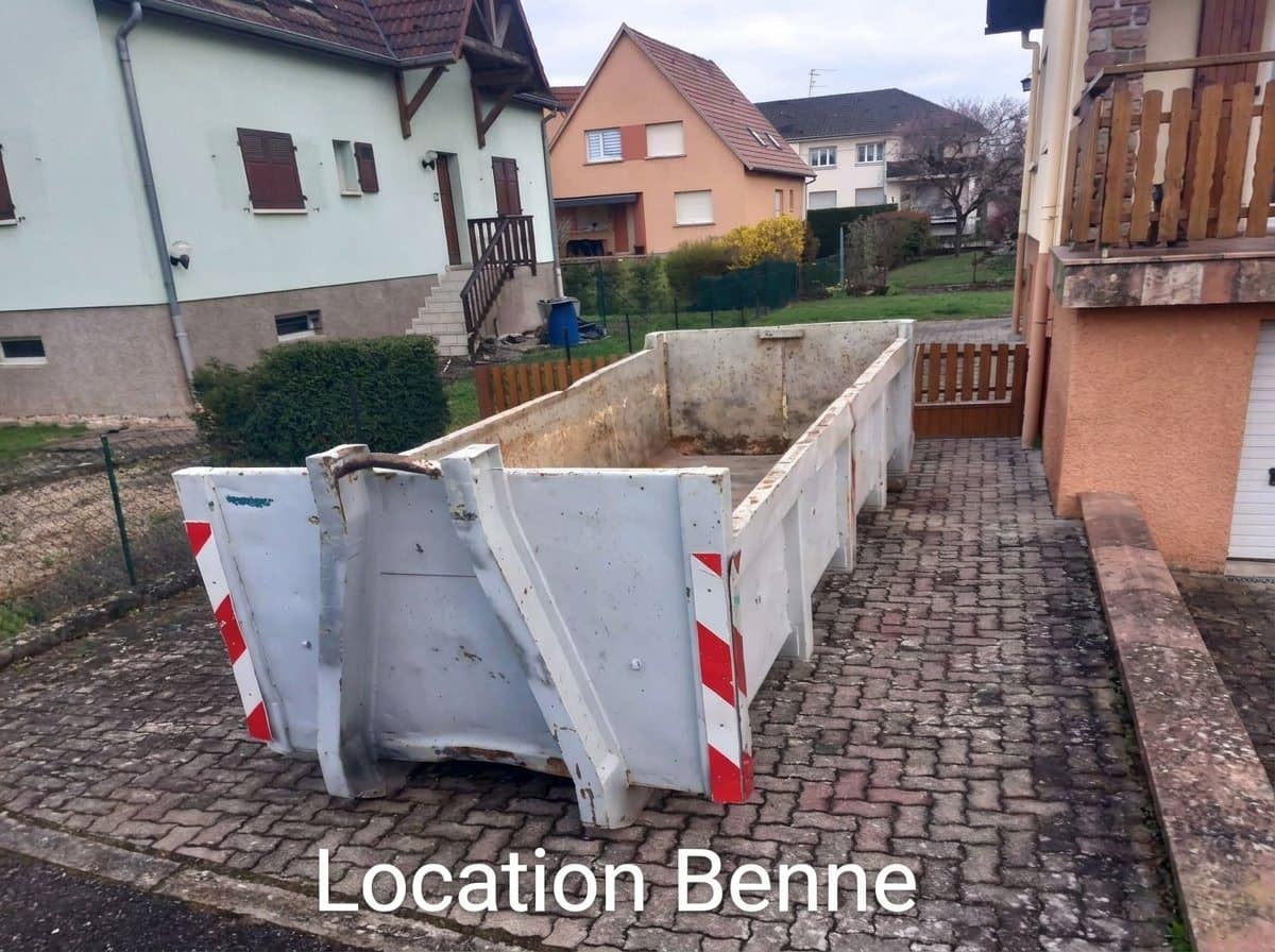Déblaiement & débarras à Bischheim — Location Benne